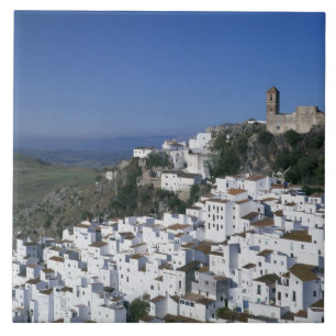 White Village of Casares, Andalusia, Spain 2 Tile