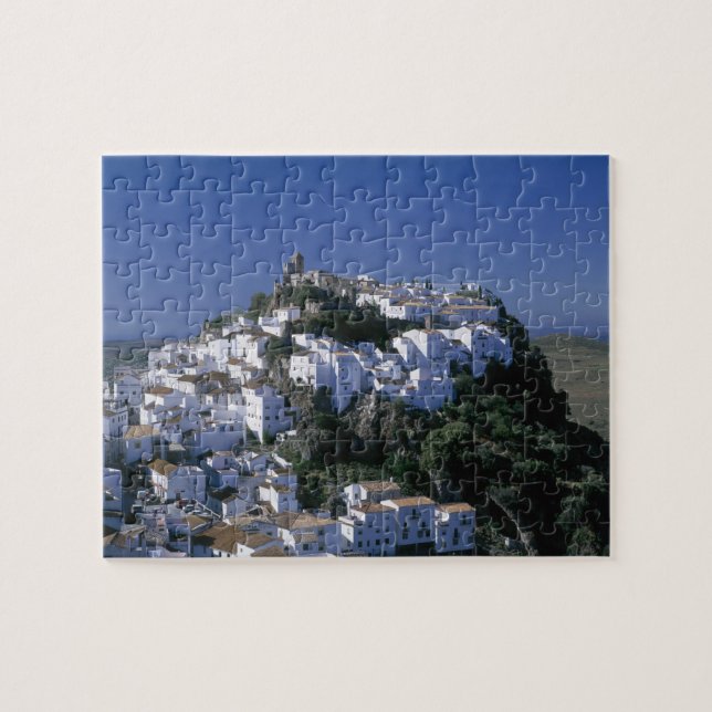 White Village of Casares, Andalusia, Spain Jigsaw Puzzle (Horizontal)