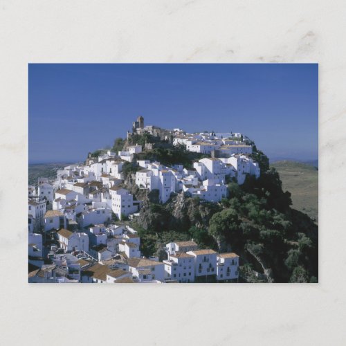 White Village of Casares Andalusia Spain Postcard