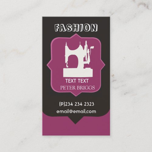 Tailor Clothier Business Cards