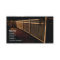 white vinyl outdoor fence