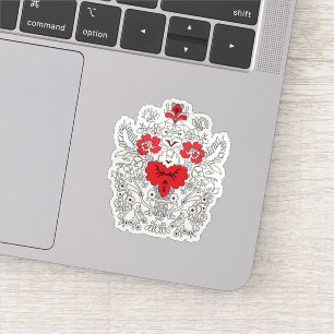 White Vinyl Stickers High-Quality Custom Decals