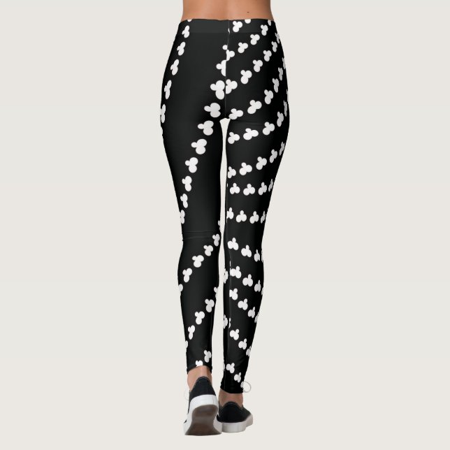 White Vortex Leggings (Back)