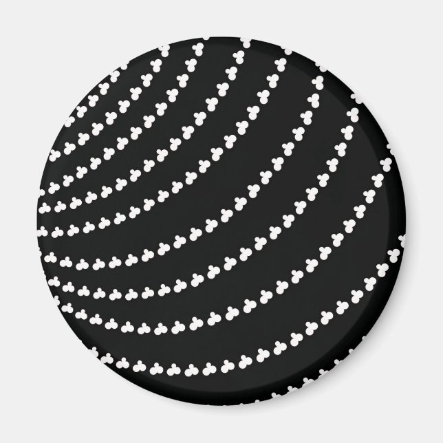 White Vortex Magnet (Front)