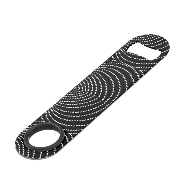 White Vortex Speed Bottle Opener (Front Angled)