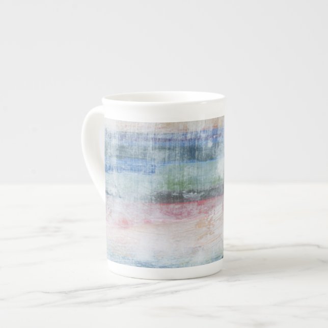 White Wash II Bone China Mug (Front Left)