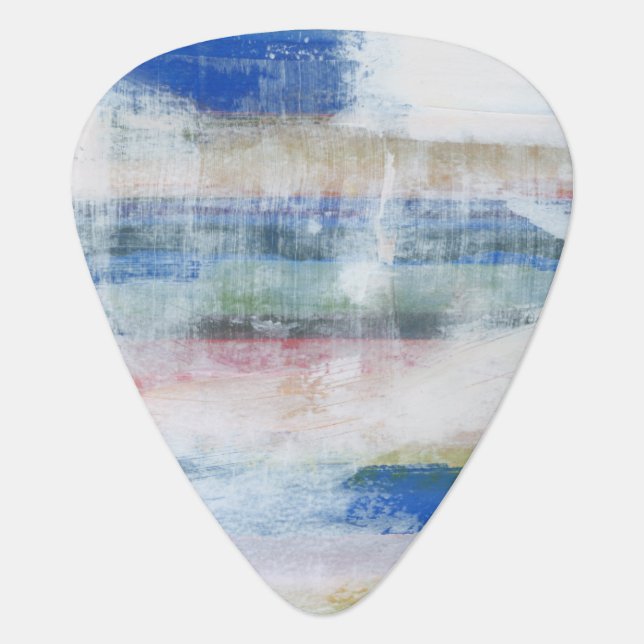 White Wash II Guitar Pick (Front)
