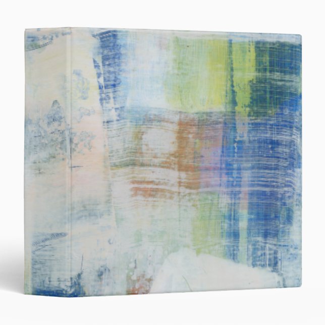 White Wash III 3 Ring Binder (Front/Spine)