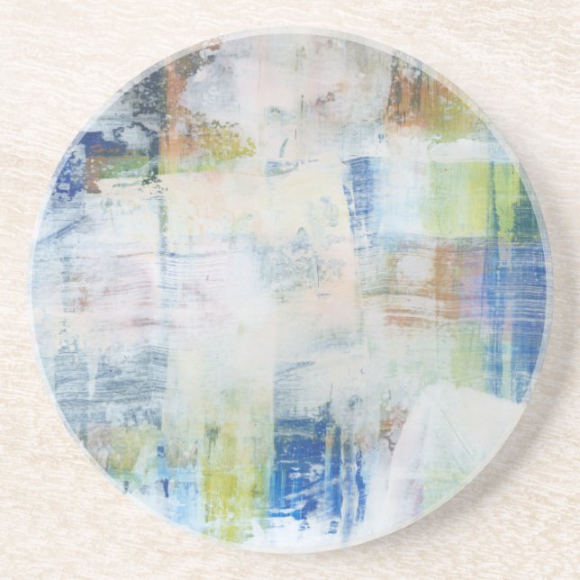 White Wash III Drink Coaster (Front)