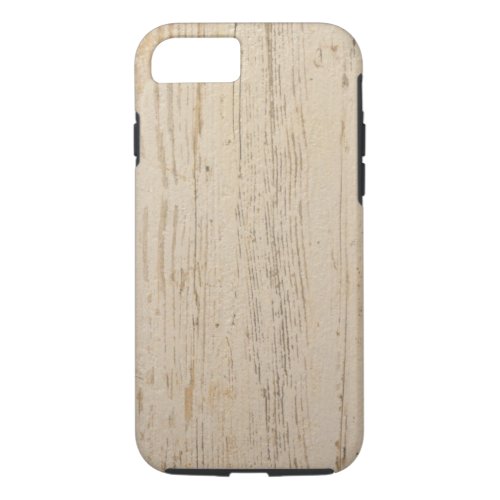 White Washed Textured Wood Grain iPhone 87 Case