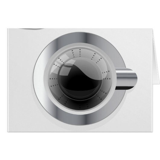 White Washing Machine (Front Horizontal)