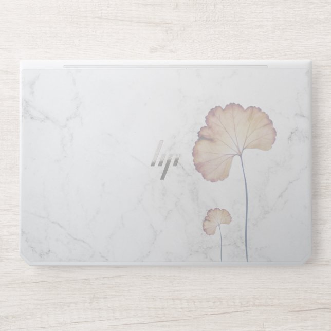  White water floor stone  agate marble Sparkle ne HP Laptop Skin (Front)