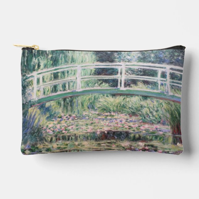 White Water Lilies | Claude Monet Accessory Pouch (Front)
