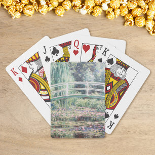 White Water Lilies Claude Monet Poker Cards