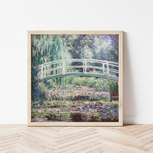 White Water Lilies  Claude Monet Poster
