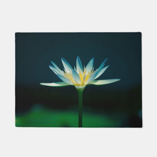 White Water Lily Doormat