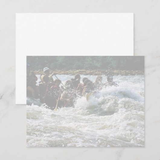 White Water Rafting (Front/Back)