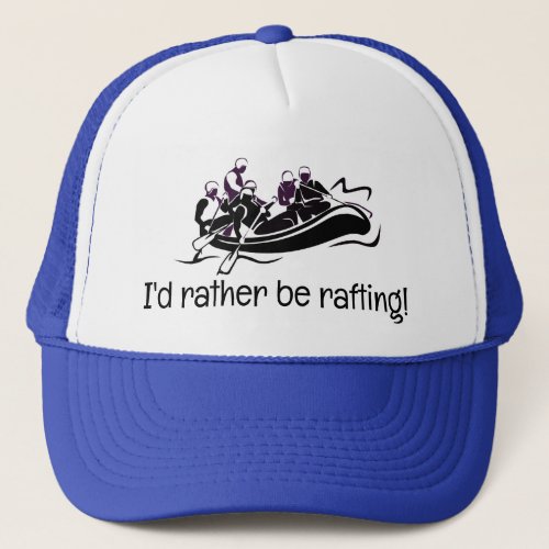 White Water Rafting Design  Hat