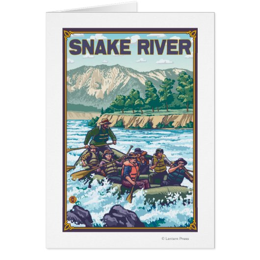 White Water Rafting - Snake River, Idaho (Front)