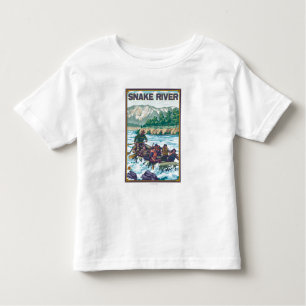 White Water Rafting - Snake River, Idaho Toddler T-shirt
