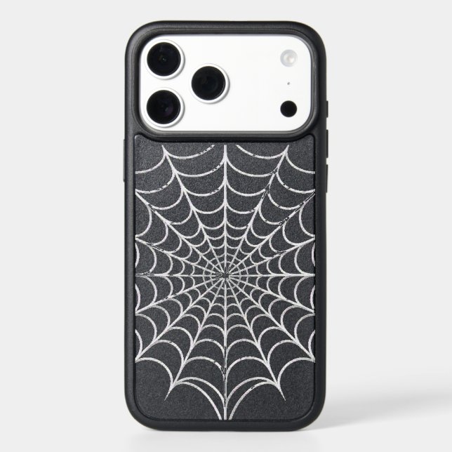 White Web Otterbox iPhone Case (Back)