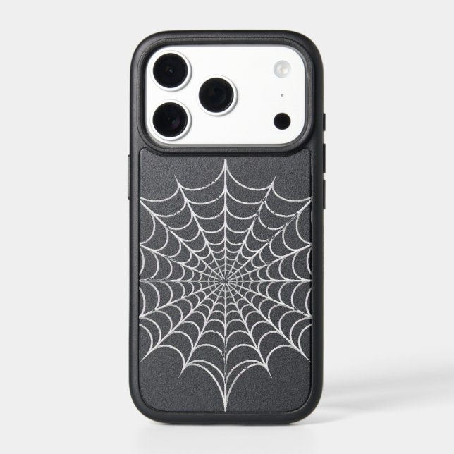 White Web Otterbox iPhone Case (Back)