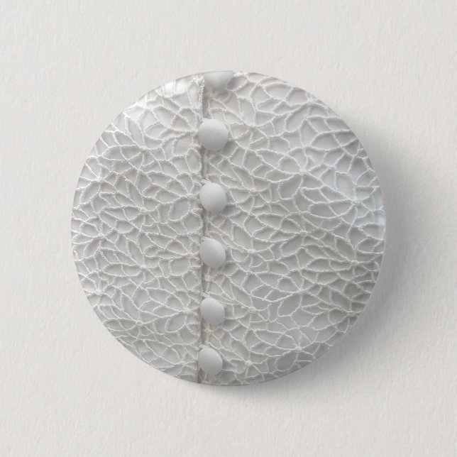 White Wedding Gown I Button - Customizable (Front)