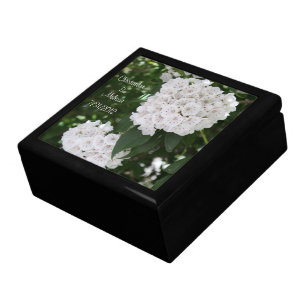 White Wedding Mountain Laurel Flowers Names Gift Box