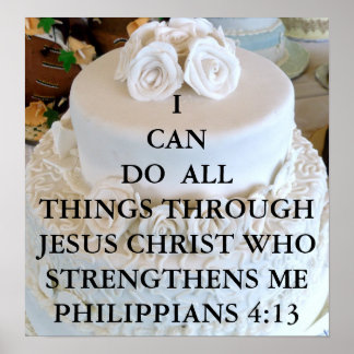 White wedding poster