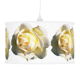 White Wedding Rose Flower Pattern