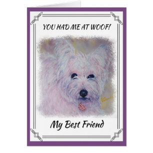 WHITE WEST HIGHLAND TERRIER CARDS