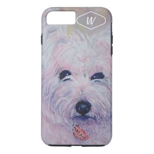 WHITE WEST HIGHLAND TERRIER iPhone 8 PLUS7 PLUS CASE