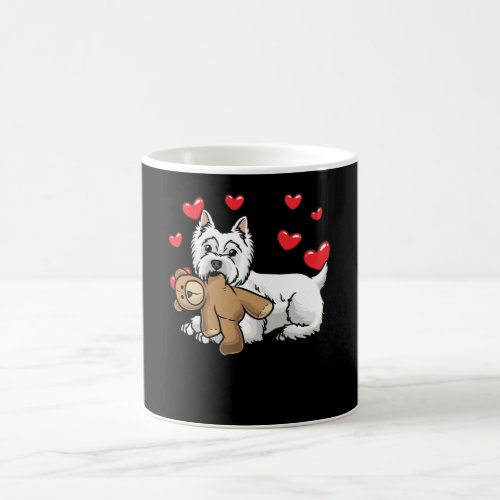 White West Highland Terrier Dog Coffee Mug