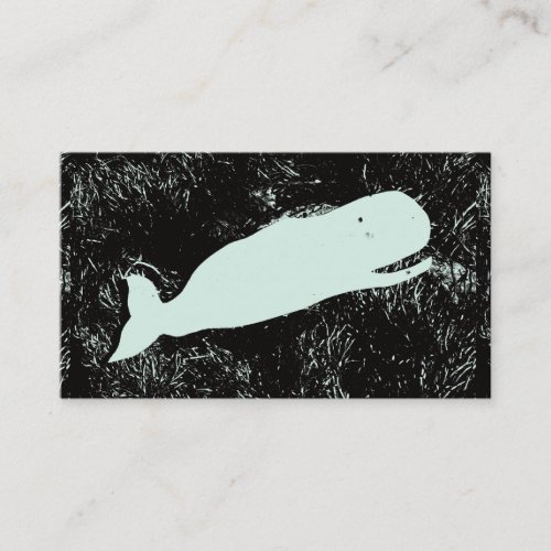 white whale business card