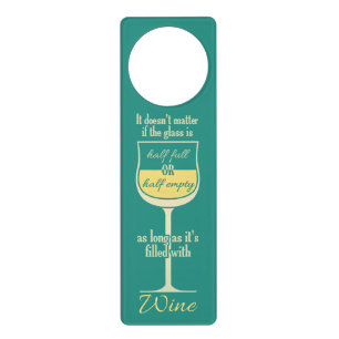 White Wine Glass door hanging Hanger
