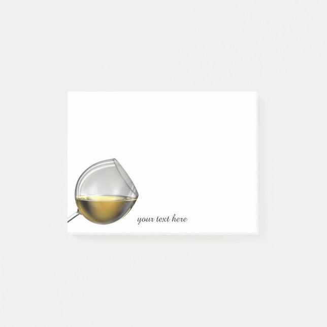 White Wine Glass Notes (Front)