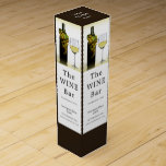White Wine & Grapes, Wine Bar/Winery Wine Box<br><div class="desc">White Wine & Grapes,  Wine Bar/Winery Wine Box By The Business Card Store.</div>