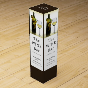White Wine & Grapes, Wine Bar/Winery Wine Box