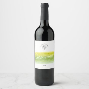 White Wine Home Wine Makers Custom Wine Labels by Mylittleeden at Zazzle