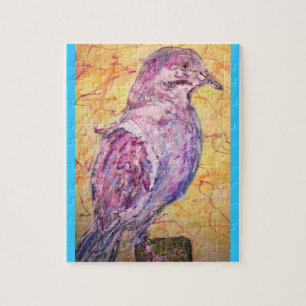 White-winged Dove art Jigsaw Puzzle