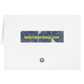 white winter caucasus cards (Back Horizontal)