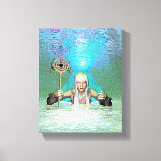 White Witch Canvas Print (Front)