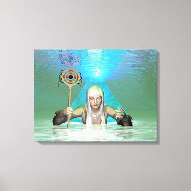 White Witch Canvas Print (Front)