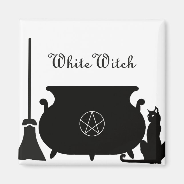 White Witch Magnet (Front)