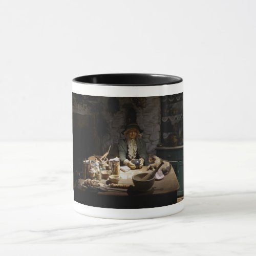 White Witchs Kitchen Museum Witchcraft  MAGICK Mug