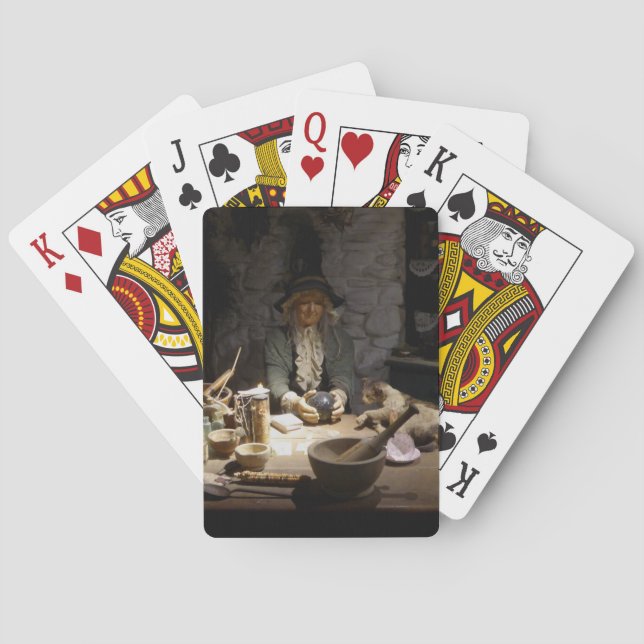 White Witch's Kitchen Museum, Witchcraft & MAGICK Poker Cards (Back)