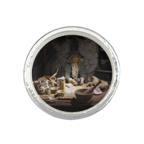 White Witchs Kitchen Museum Witchcraft  MAGICK Ring