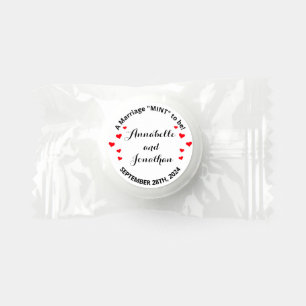 White with Hearts A marriage MINT to be Life Saver® Mints