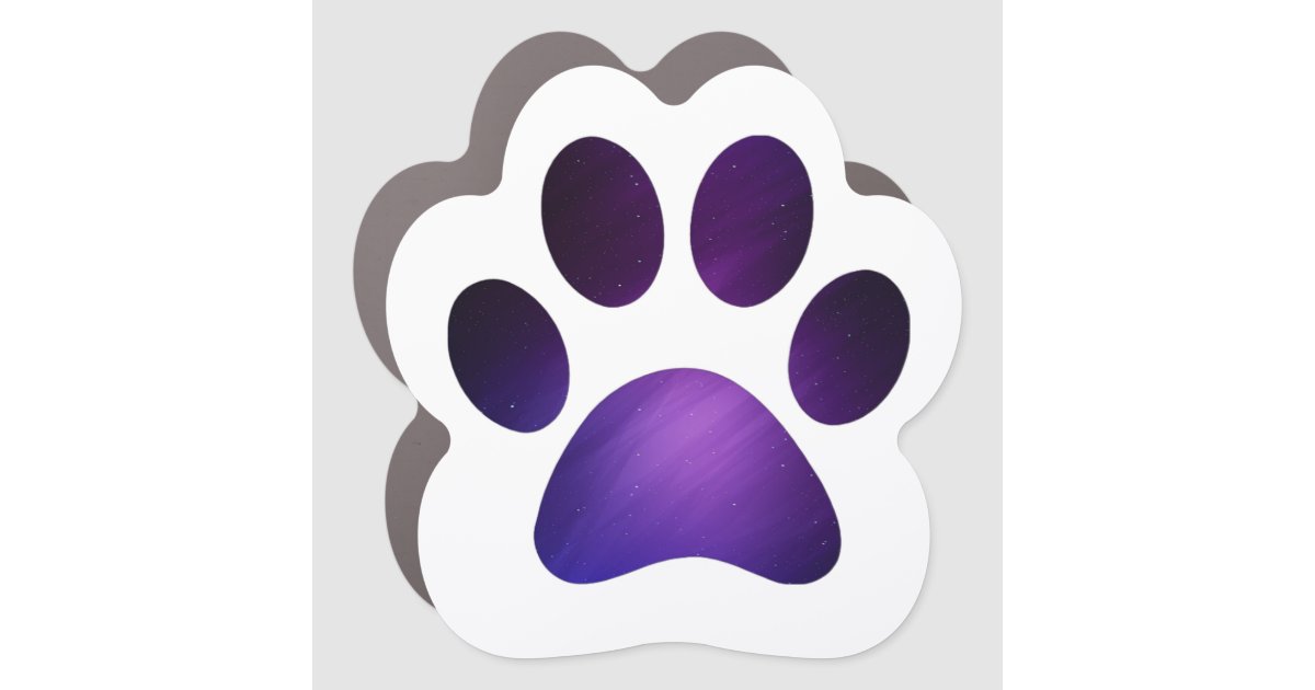 Warning Dog Bites Democrats Pawprint Car Magnet - 5 Inch, Flexible Vinyl, Made In USA By Magnet Me Up