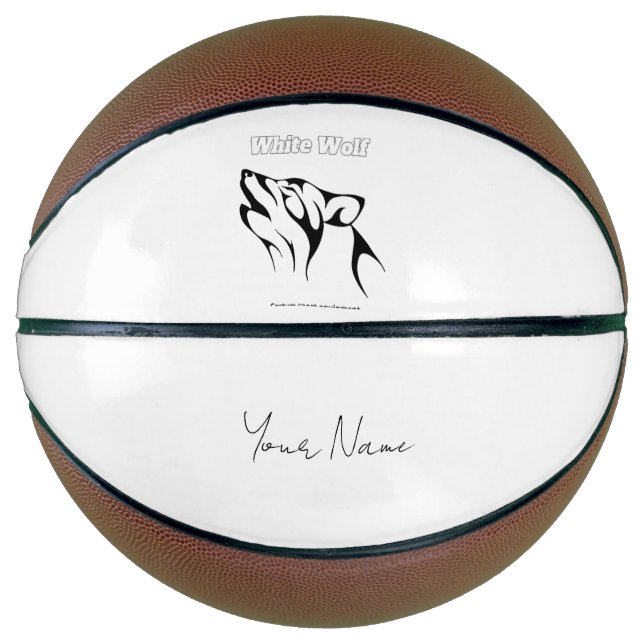 White Wolf Basketball (Front)